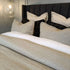 Duvet cover Luxury de algodón Sandy Weave, tono arena y textura sofisticada