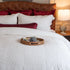 Duvet cover Luxury de algodón Metelasse Royal, tono blanco y textura sofisticada