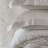 Duvet cover de fibra Lyocell doblado, opción ecológica y lujosa para el dormitorio