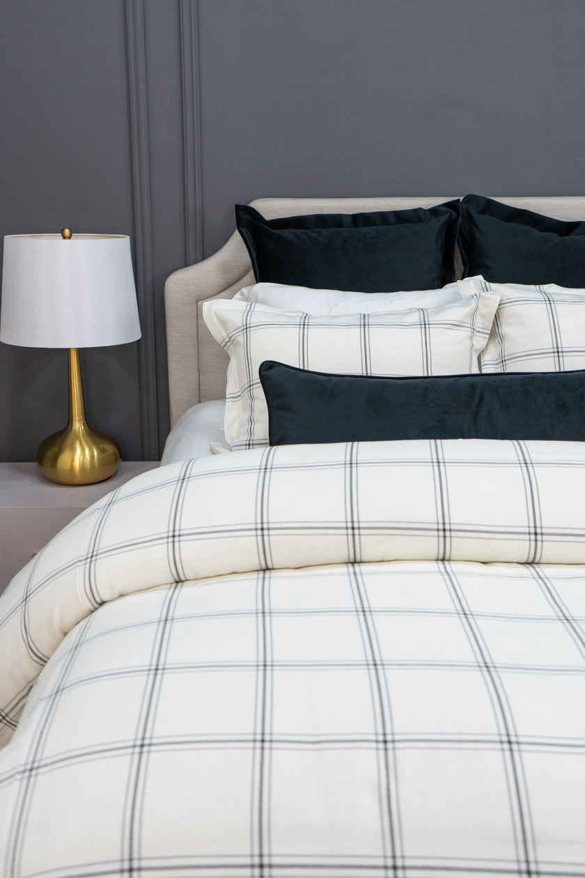 ALT_Funda de duvet estampado de algodón, estilo hotel 5 estrellas
