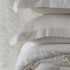 Duvet cover de fibra Lyocell doblado, opción ecológica y lujosa para el dormitorio