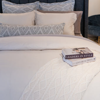 Percale Cotton Duvet Cover
