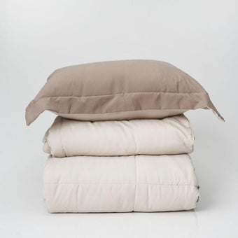 Comforters reversible sólidos