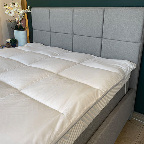 Mattress Pad de Fibra Hipoalergénica