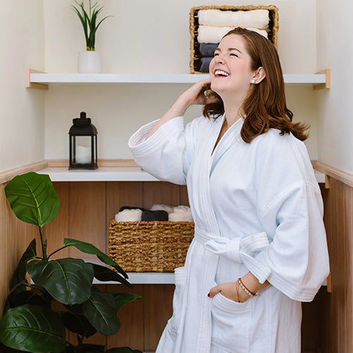 Batas de baño unisex