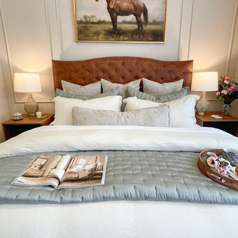Duvet Cover - Haven Washed Linen- Natural