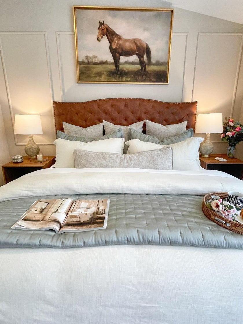 Duvet Cover - Haven Washed Linen- Natural